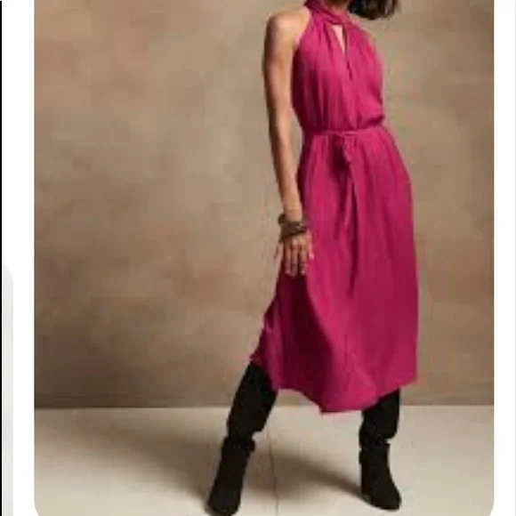 banana republic factory silk dress Silk Dresses